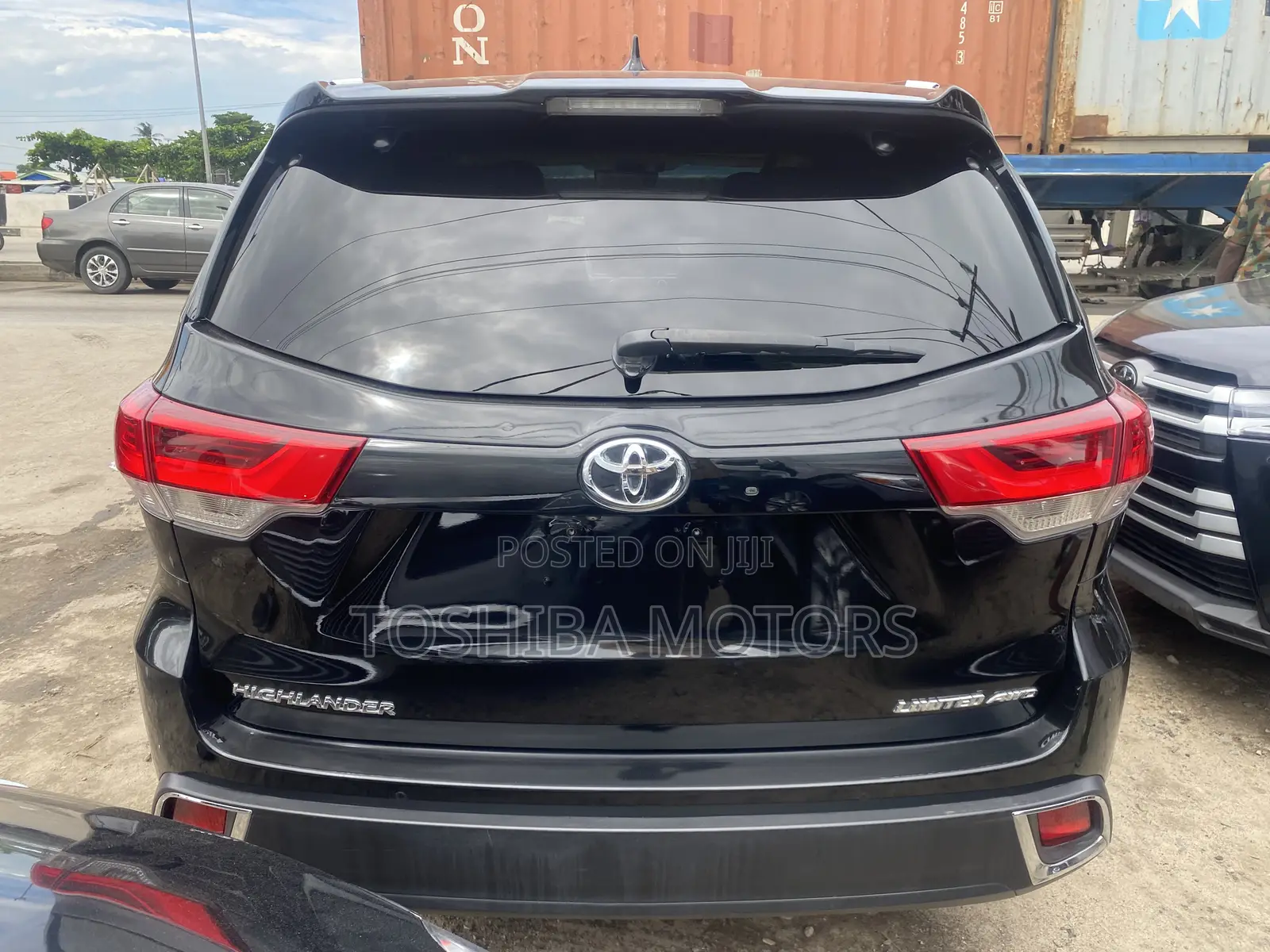 Toyota Highlander Limited 4x4 V6 (3.5L 6cyl 8A) 2017 Black