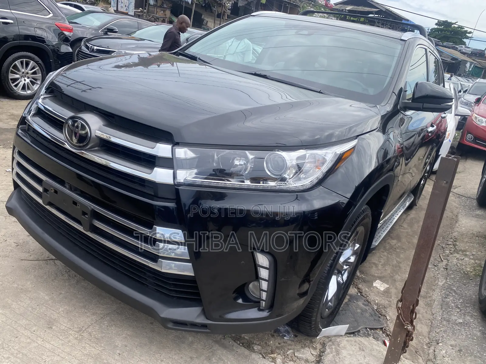 Toyota Highlander Limited Platinum 4x4 V6 (3.5L 6cyl 8A) 2018 Black