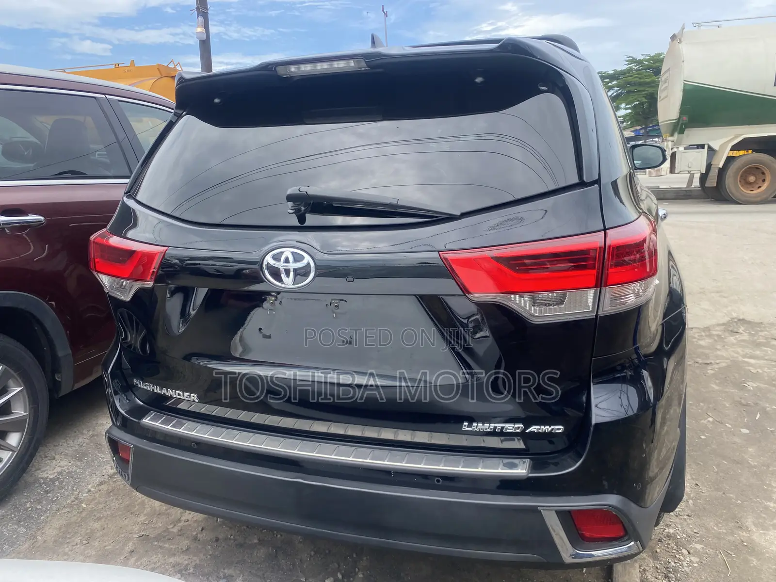 Toyota Highlander Limited Platinum 4x4 V6 (3.5L 6cyl 8A) 2018 Black