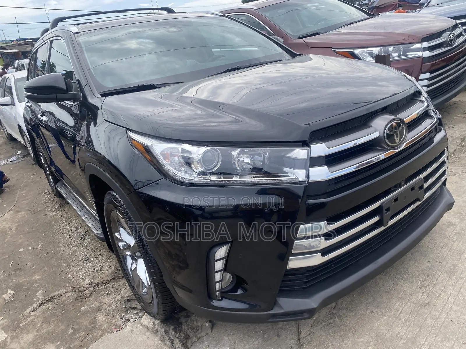 Toyota Highlander Limited Platinum 4x4 V6 (3.5L 6cyl 8A) 2018 Black