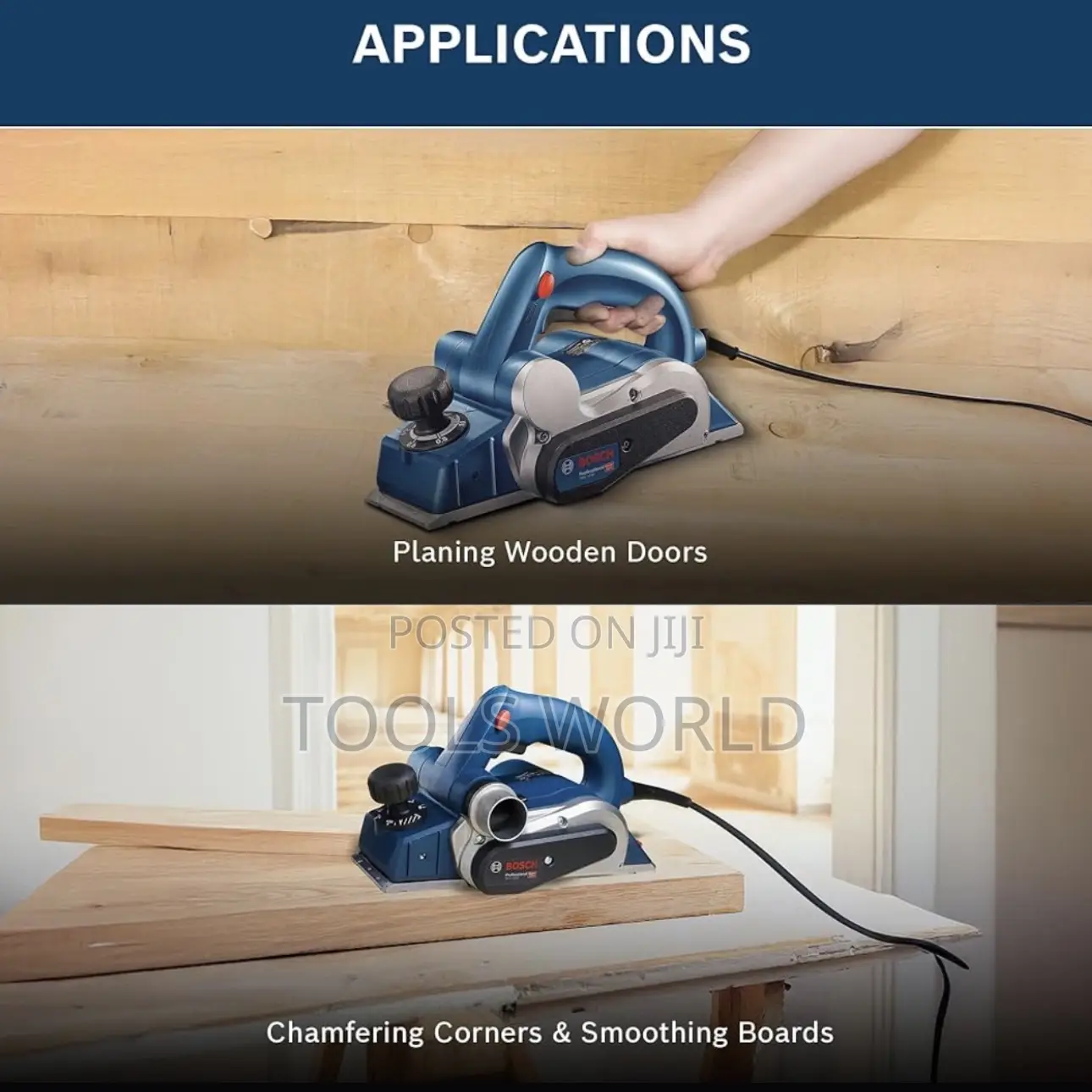 Bosch Gho700 Heavy Duty Corded Electric Planer