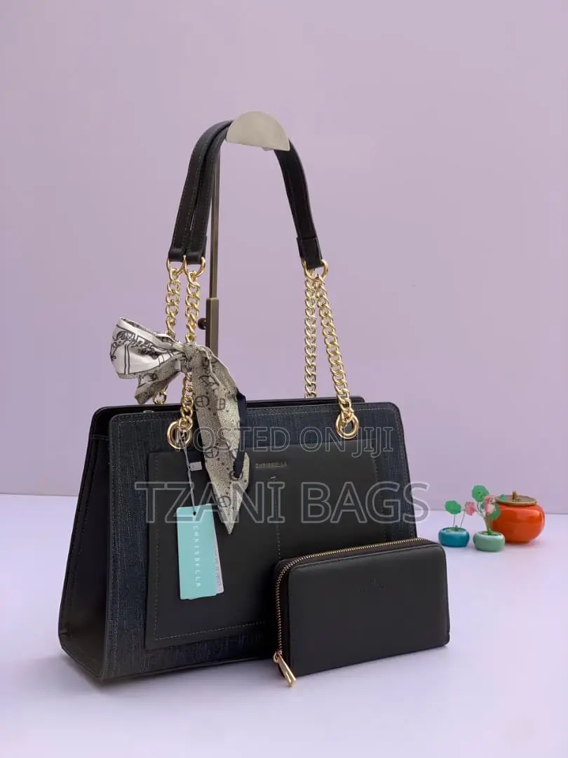 2in1 Chrisbella Fashionable Corporate Handbag
