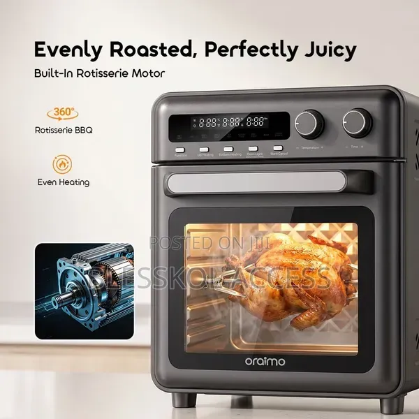 Oraimo Bakeair Pro 8-in-1 20l 230°C Large-Capacity Air Oven