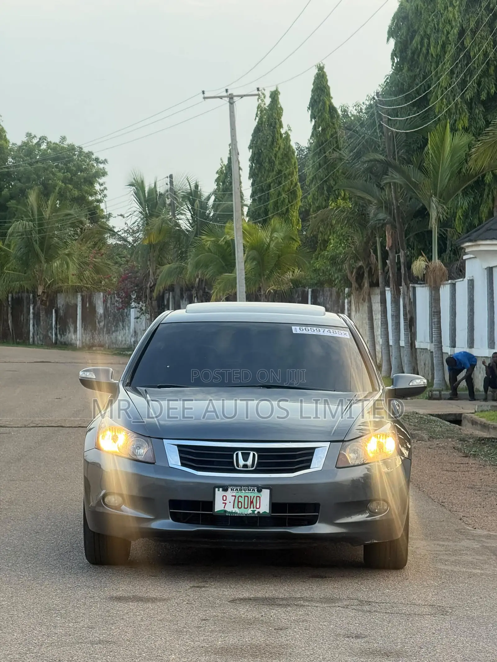 Honda Accord Sedan EX-L V6 Automatic 2009 Gray