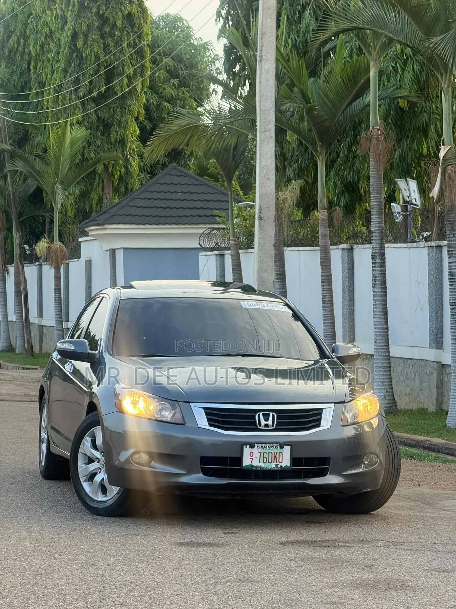 Honda Accord Sedan EX-L V6 Automatic 2009 Gray