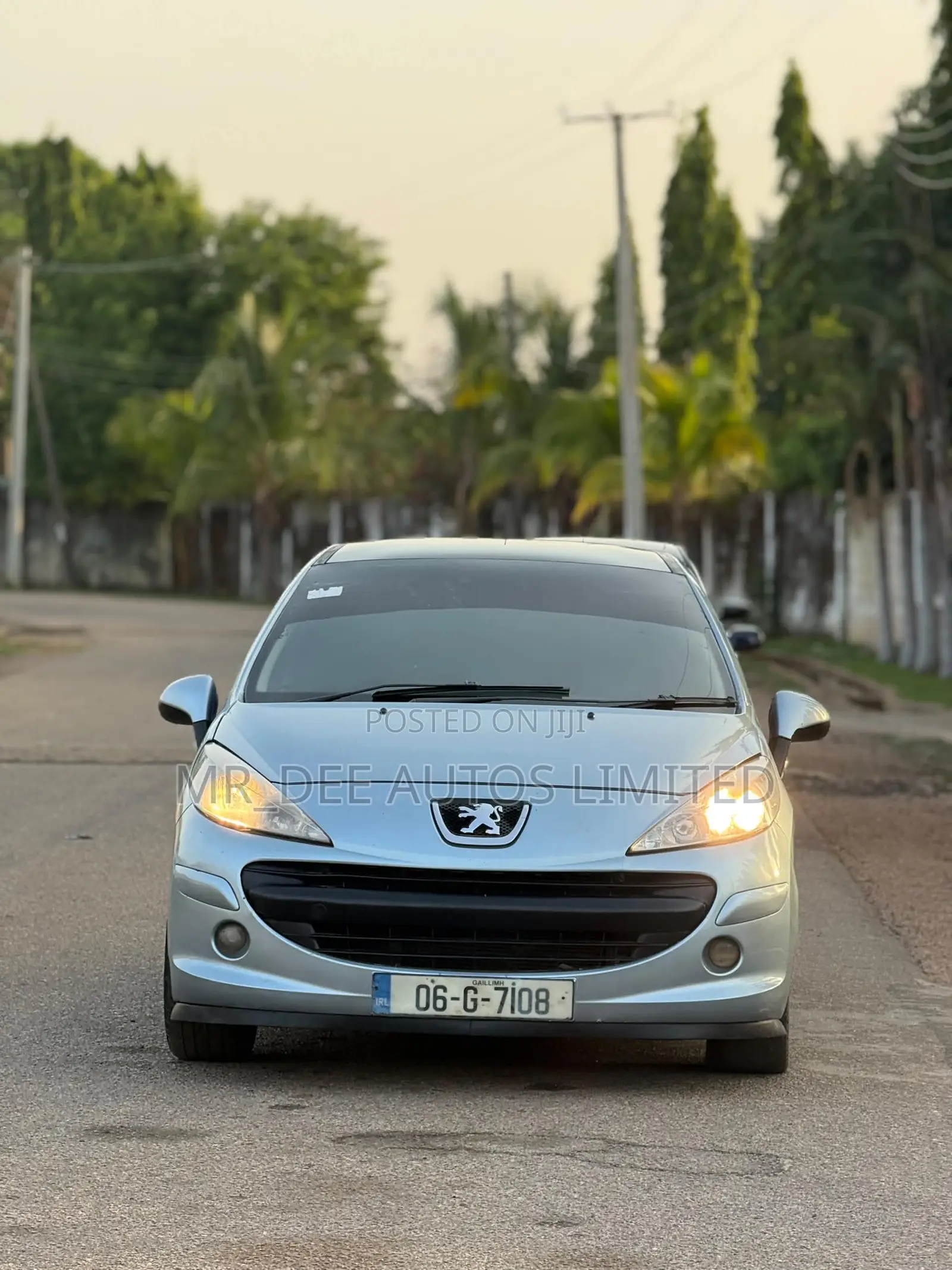 Peugeot 207 2008 Blue