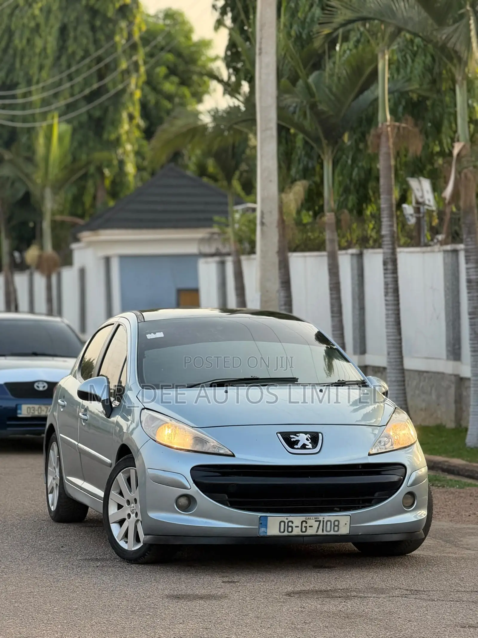 Peugeot 207 2008 Blue