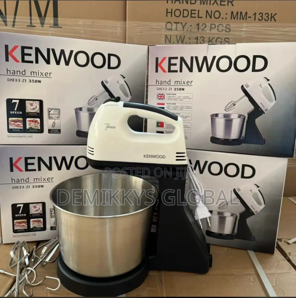 Kenwood Hand Mixer With Bowl - 2 Litres