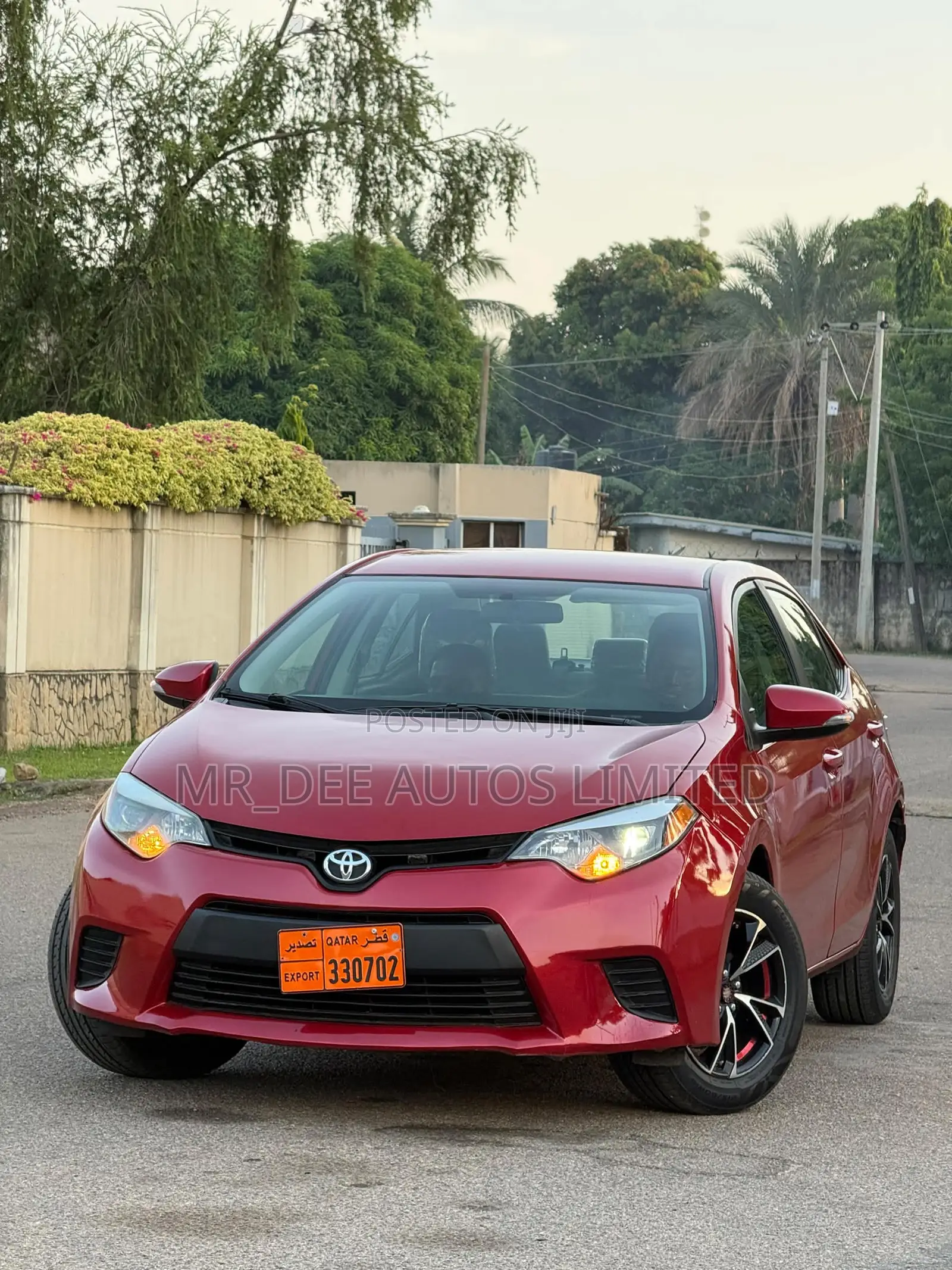 Toyota Corolla 2015 Red