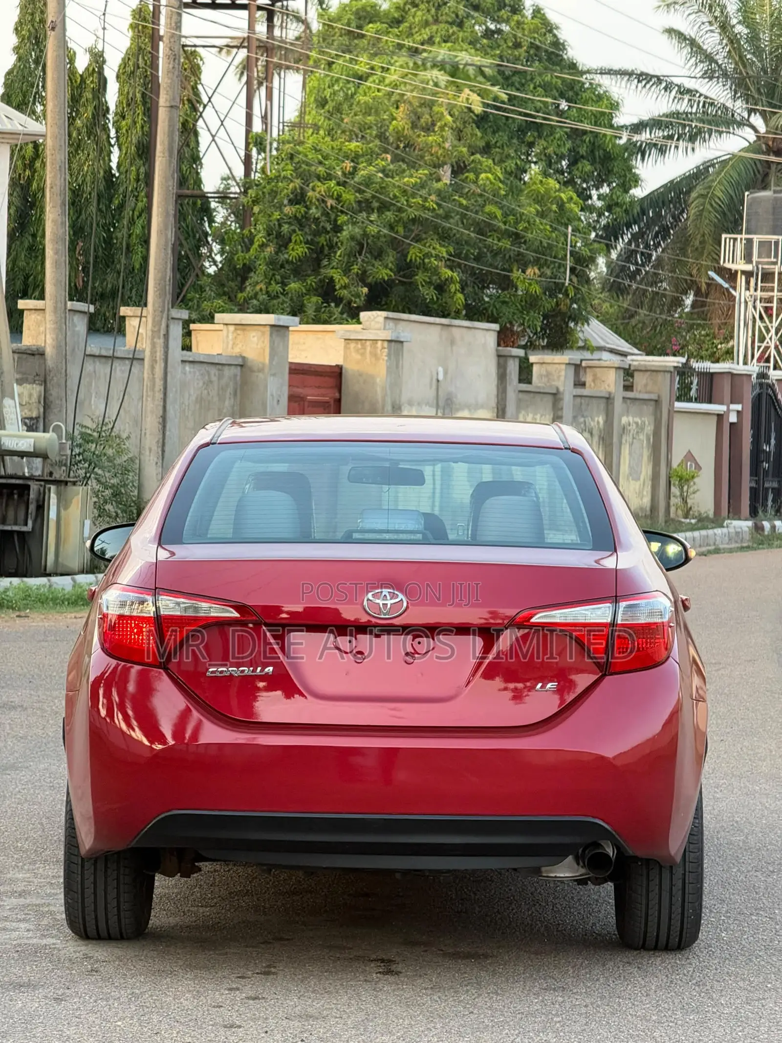 Toyota Corolla 2015 Red