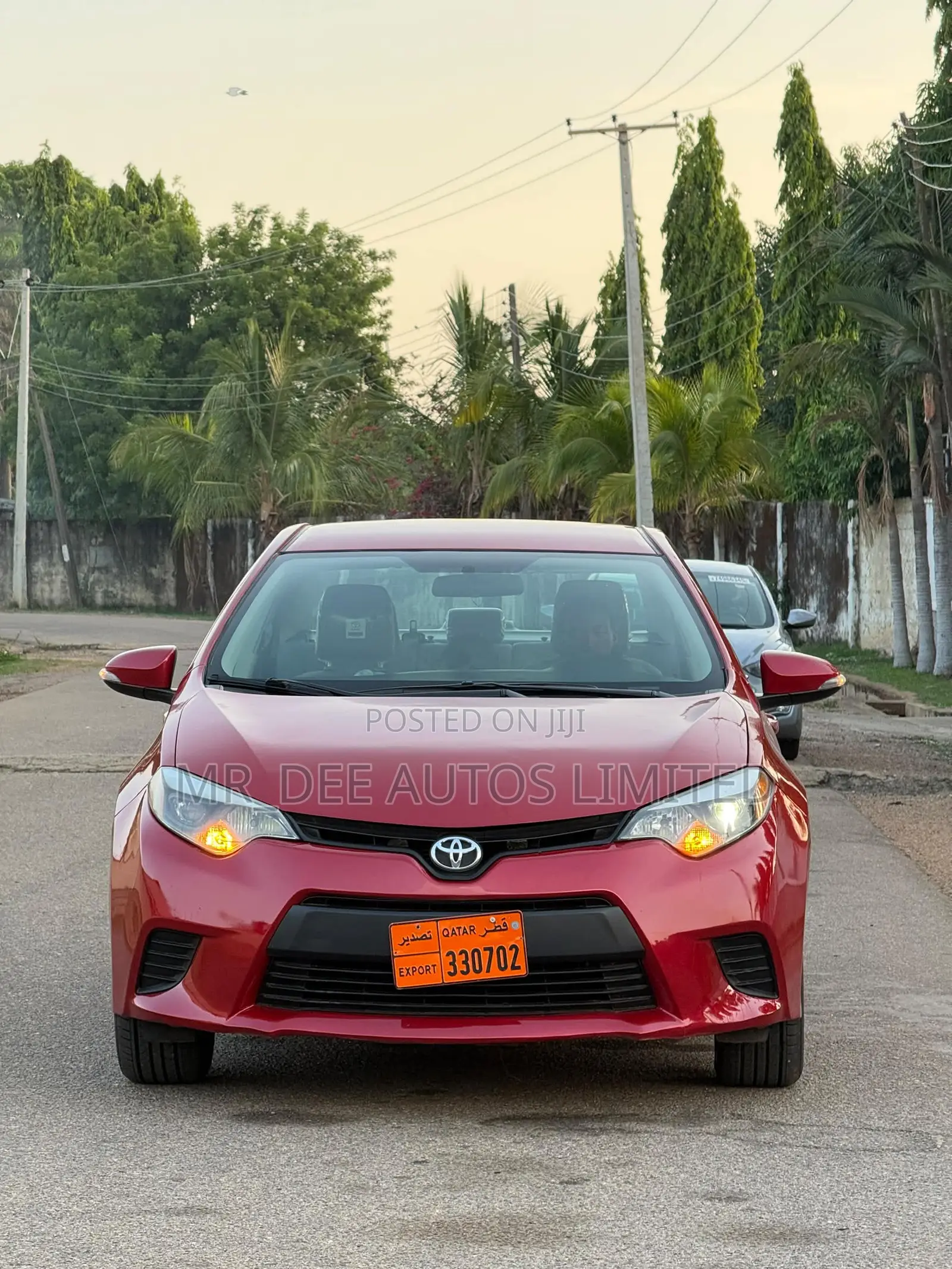 Toyota Corolla 2015 Red