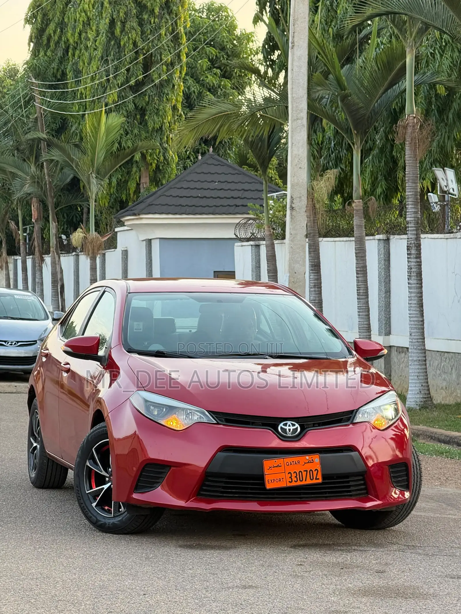 Toyota Corolla 2015 Red