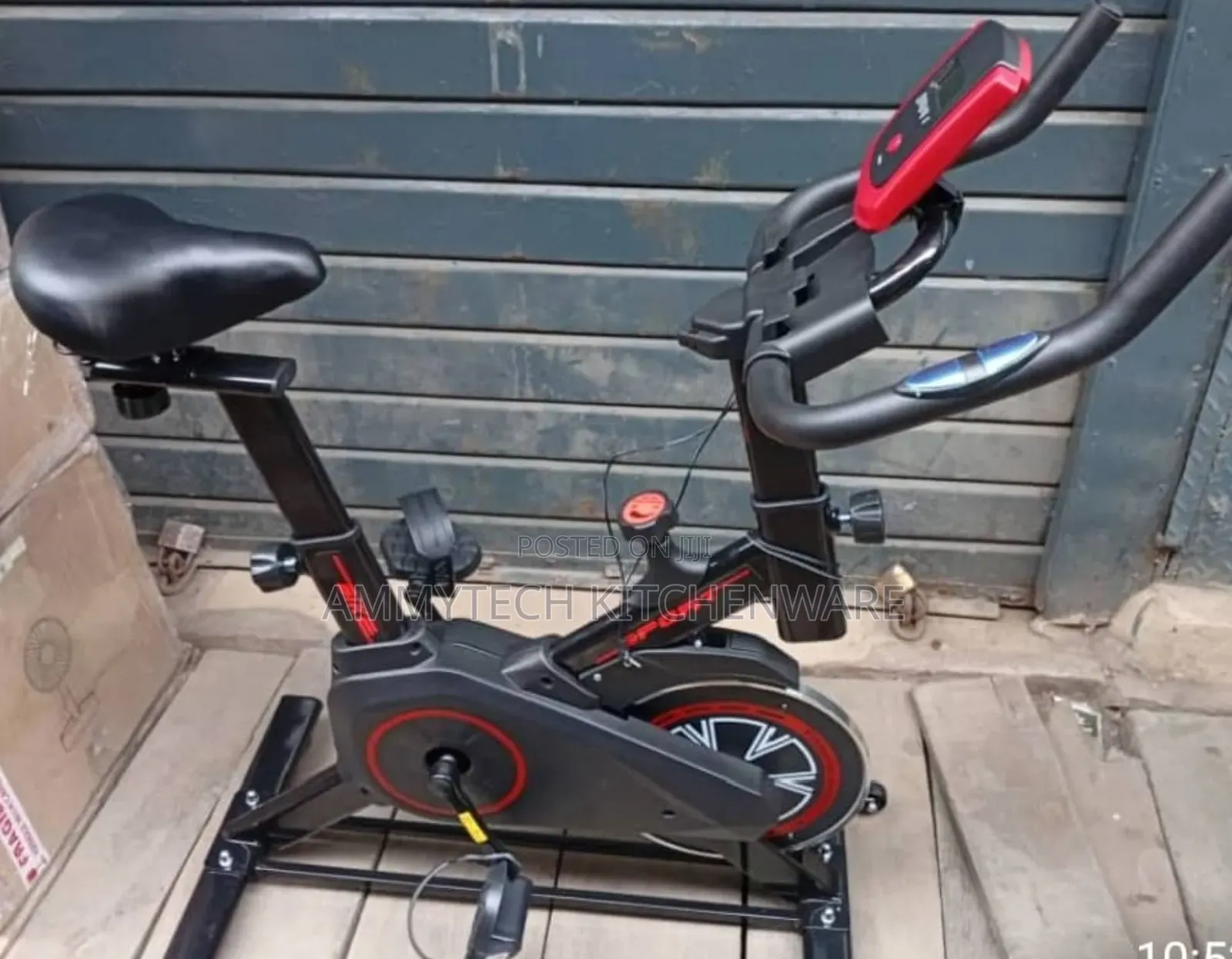 Generic Indoor Stationary Spinning Bike With Digital Display Monitor