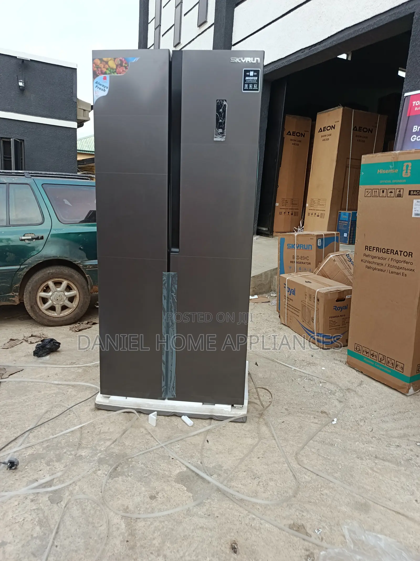 Skyrun Side by Side Inverter Refrigerator 450l Model BCD-450w
