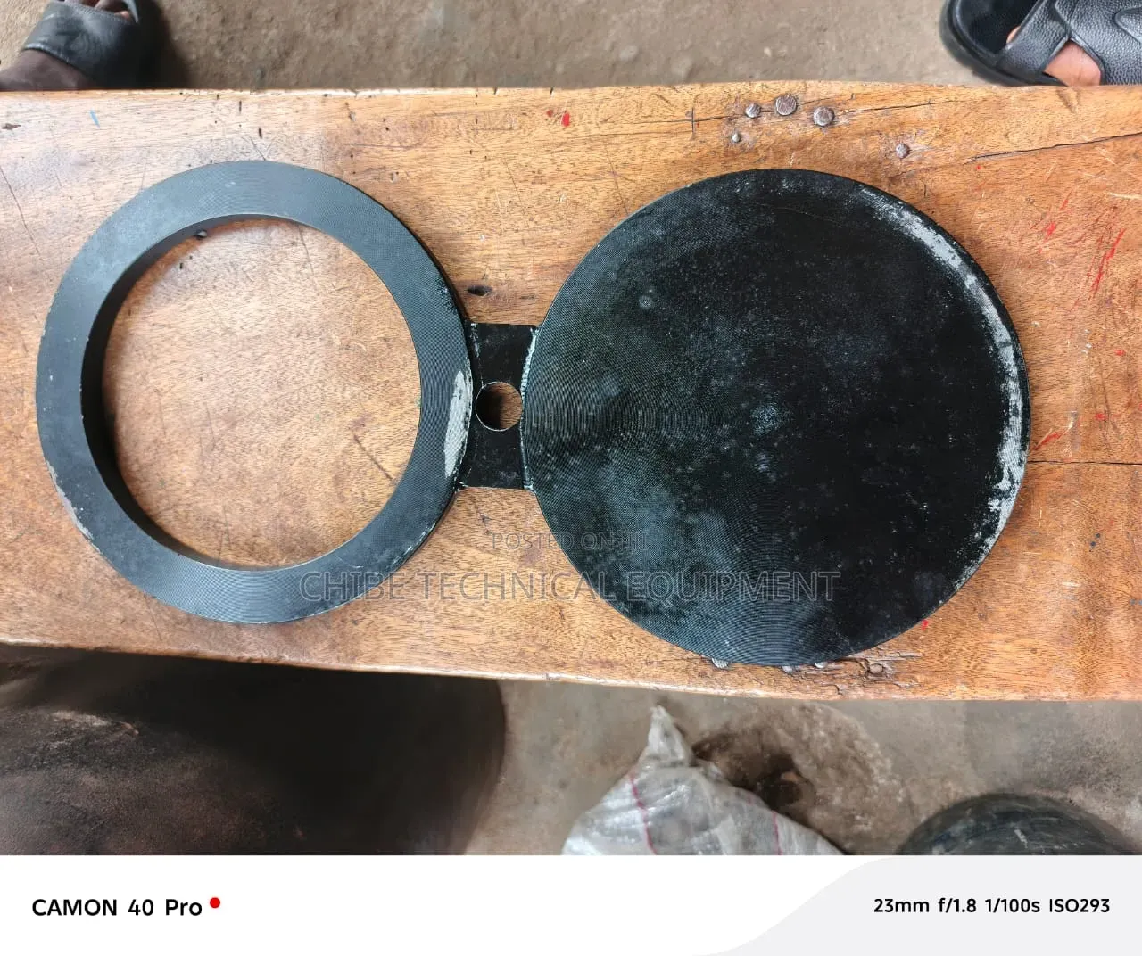 6" X 150 Spectacle Blind