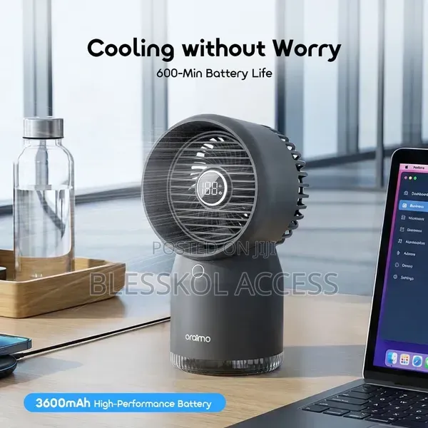 Oraimo Airdock Nova Hydrating Cooling Desktop Fan