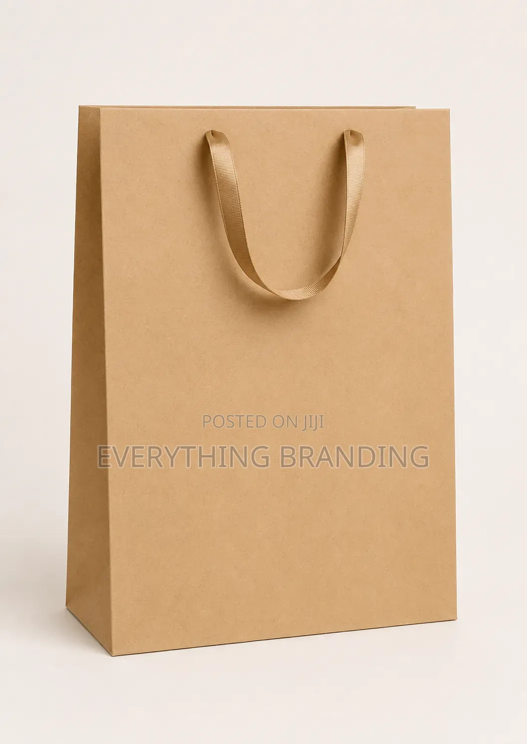 8.5×5×11.5in, A4 Paper Bag With Ribbon Handle