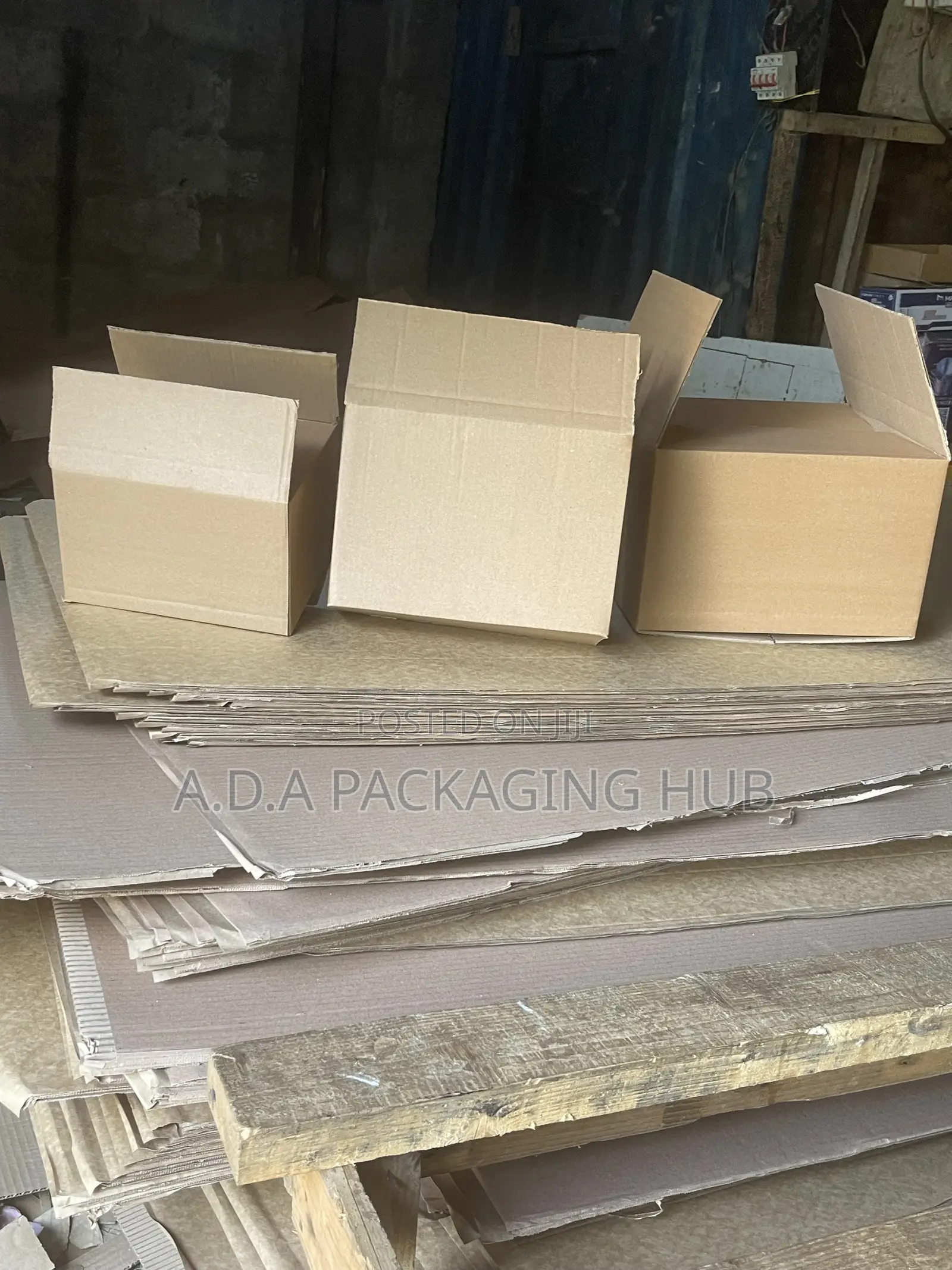 Plain Corrugated Carton Box