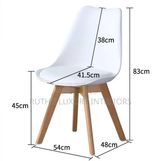 Strong Wooden Leg Dining / Restaurant Chair Furniture