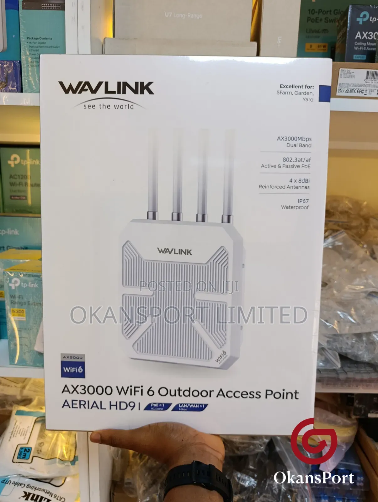 Wavelink Access Point Wifi 6 Hd9 Hd9s Greenwood 6 3000p Mesh Starlink