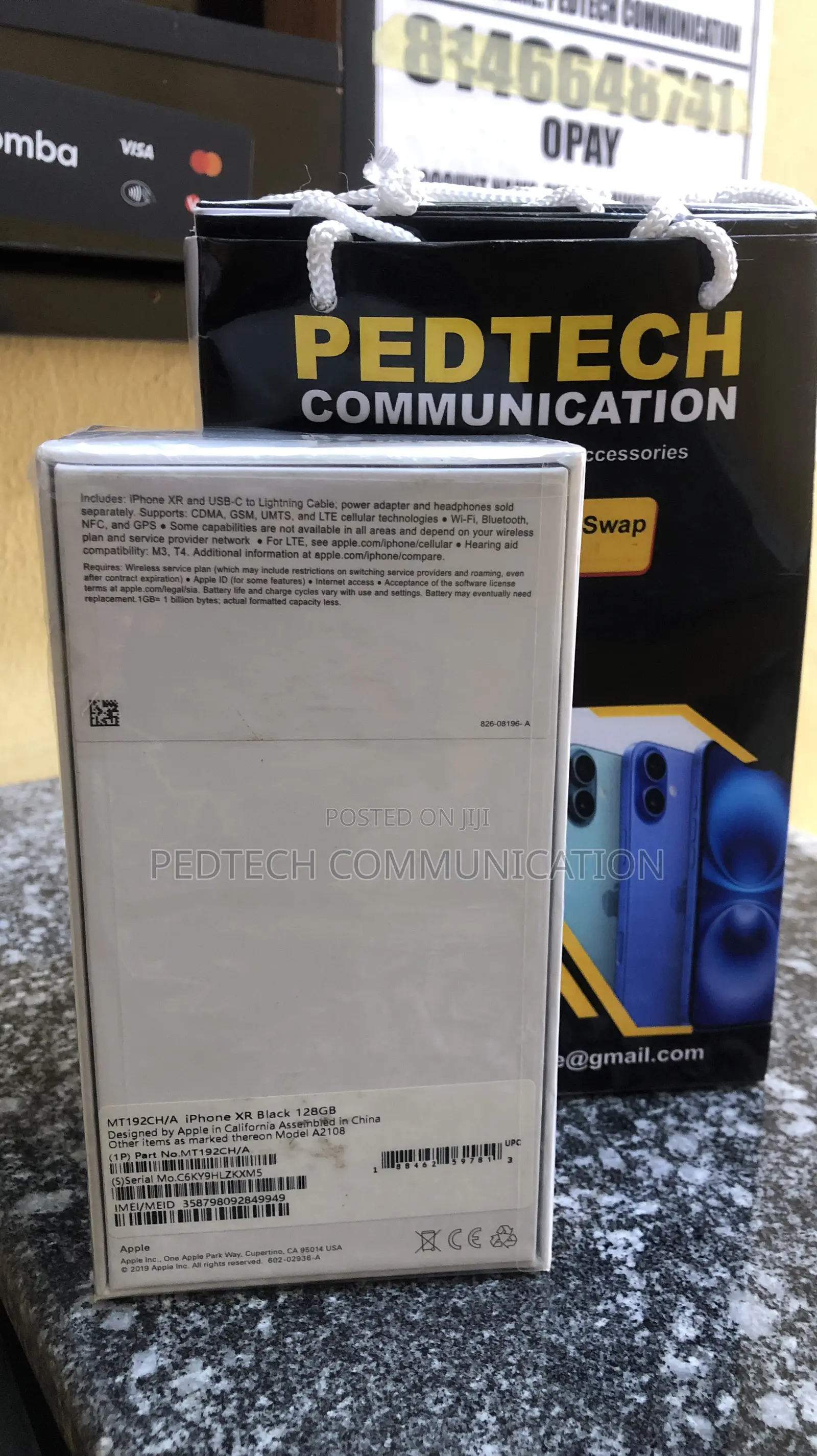 New Apple iPhone XR 128 GB Blue