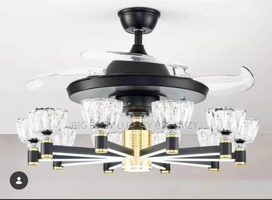 Living Modern Nordic Fan Chandelier Light .