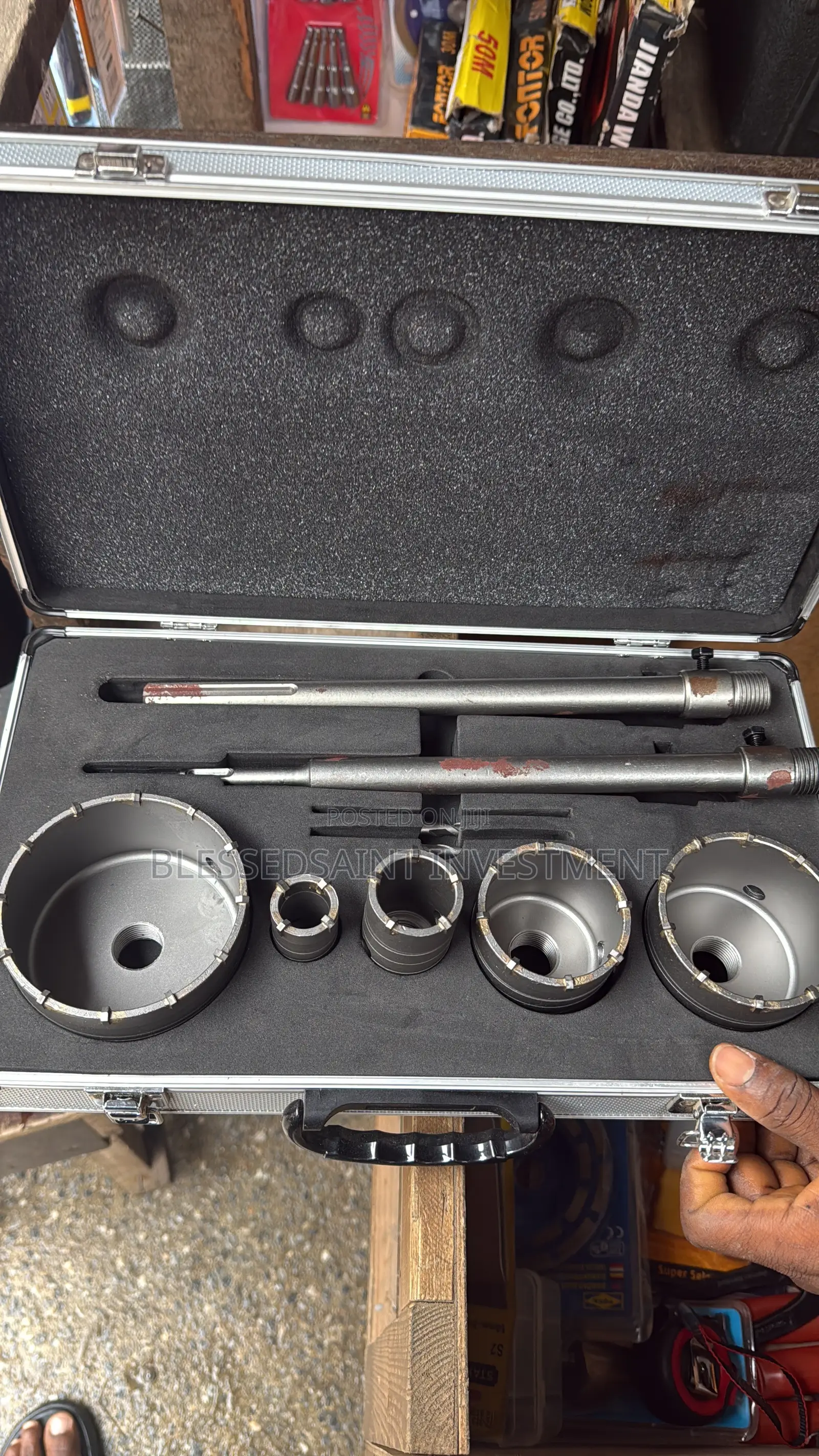 Concrete Hole Saw Set