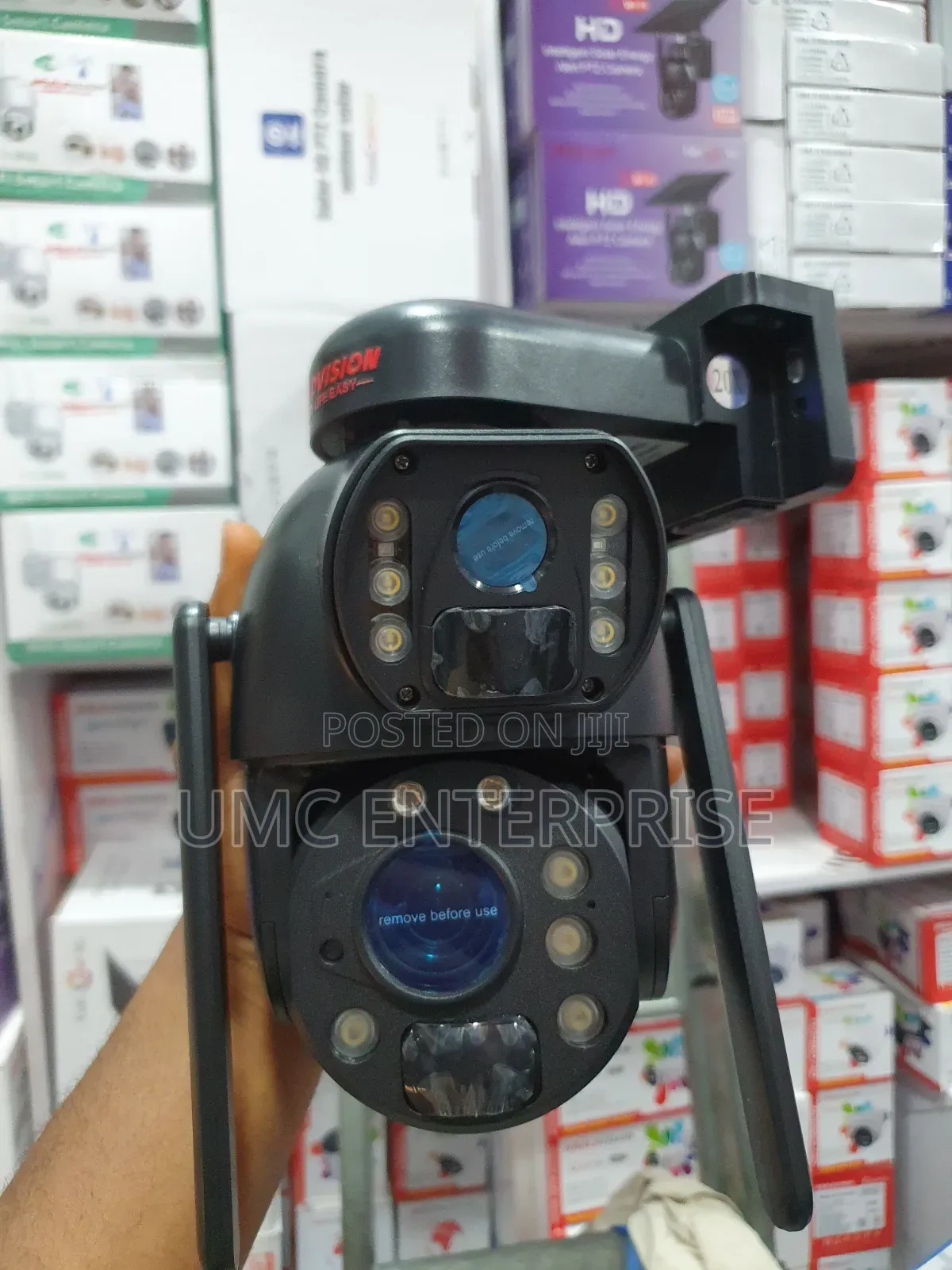 Hd Solar Battery Camera - 20× Zoom