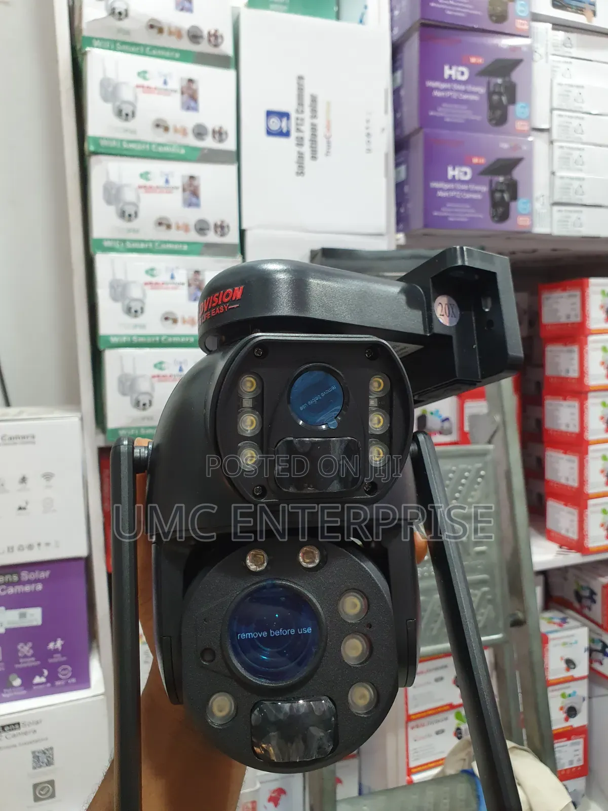 Hd Solar Battery Camera - 20× Zoom