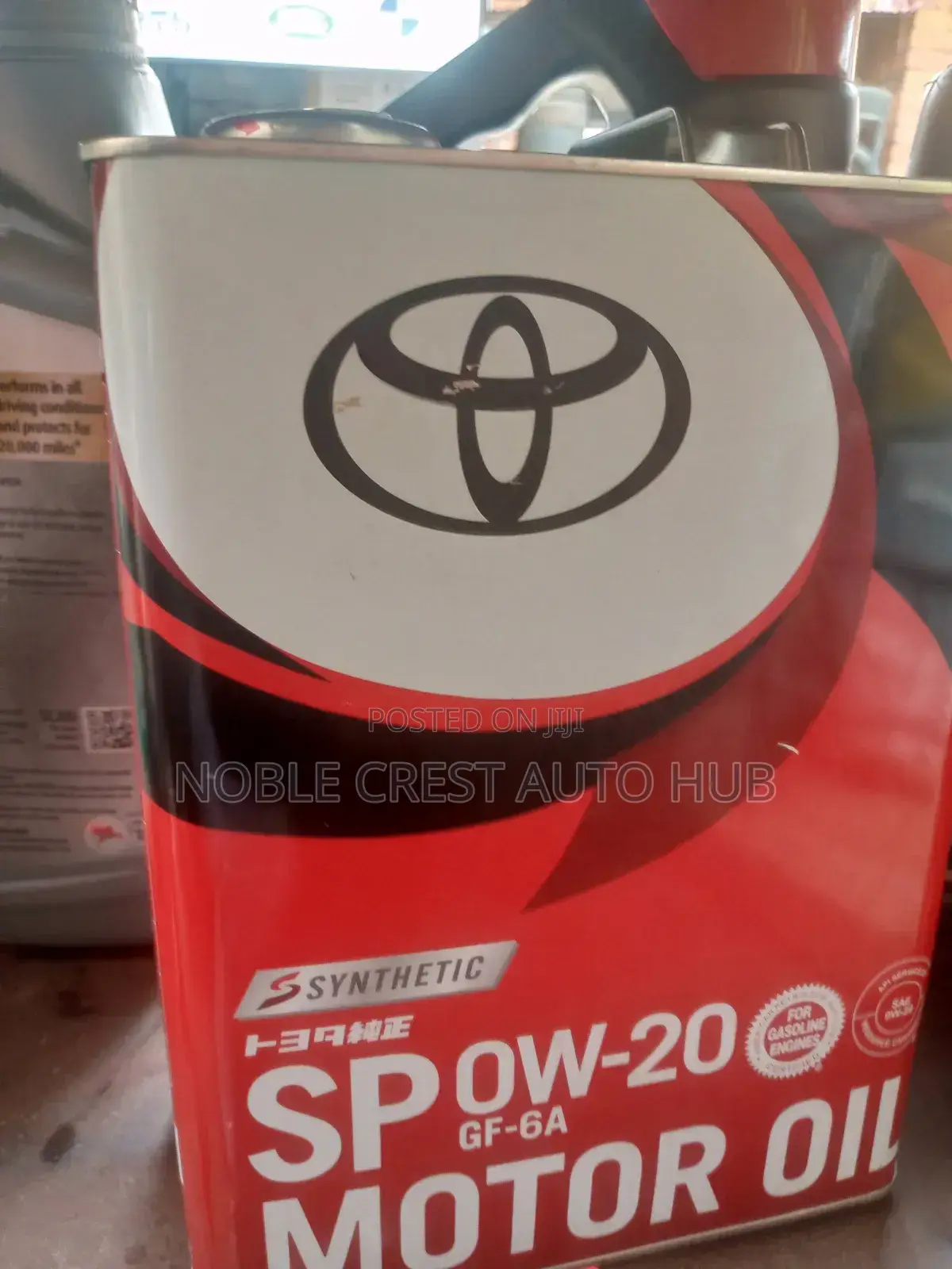 Toyota 0w-20 Fully Synthetic Engine Oil