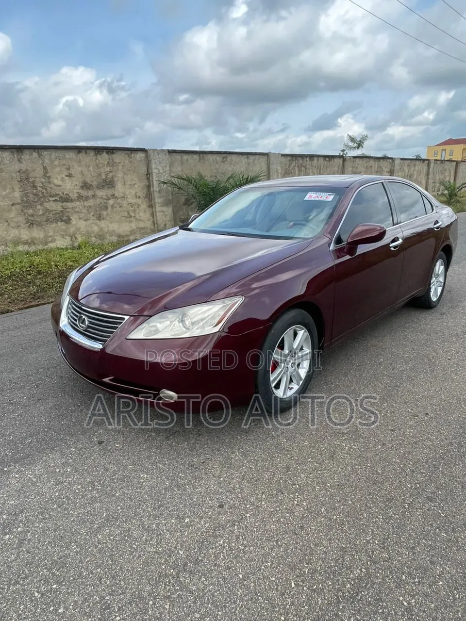 Lexus ES 350 2008 Burgundy