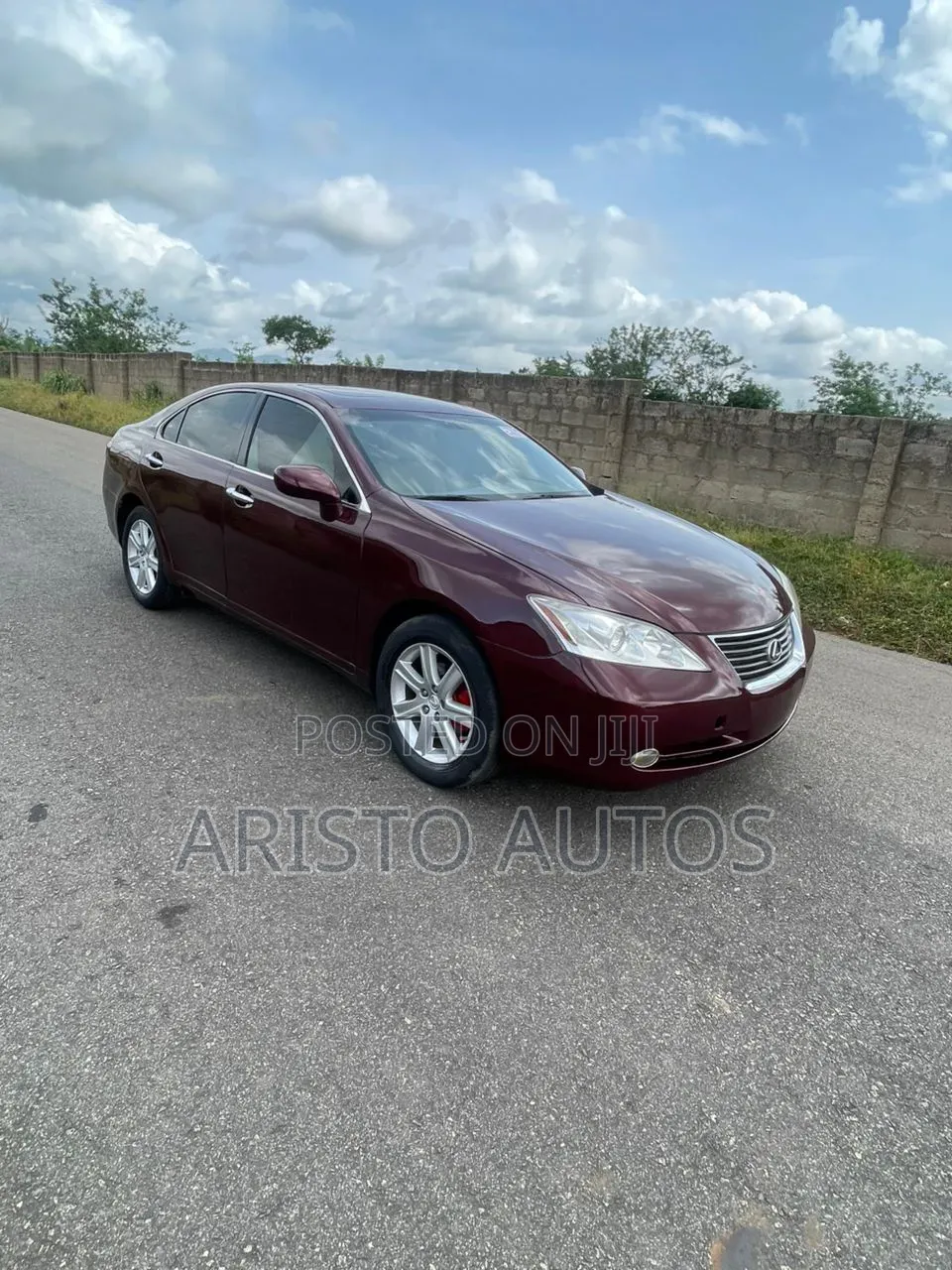 Lexus ES 350 2008 Burgundy