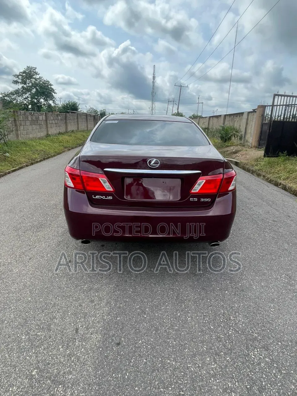 Lexus ES 350 2008 Burgundy