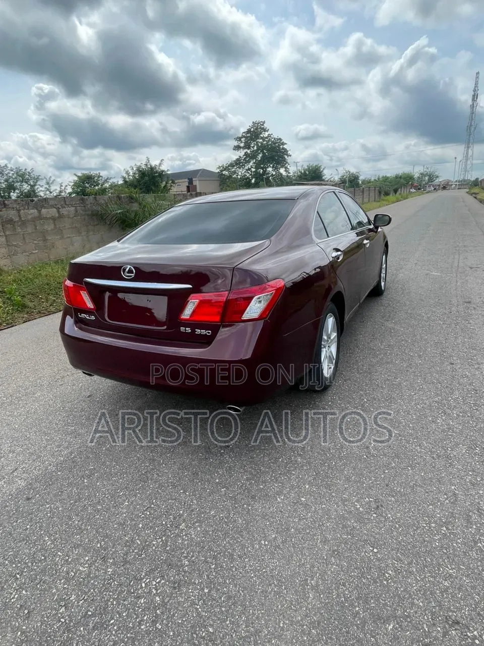 Lexus ES 350 2008 Burgundy