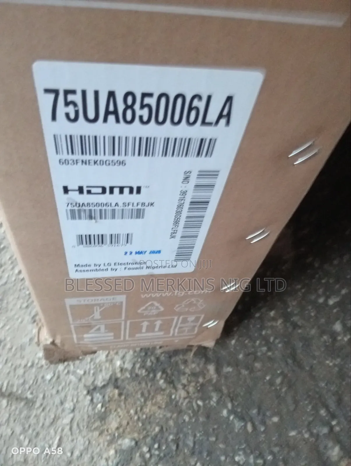 Lg Uhd Television 75" Model 75ua85006la