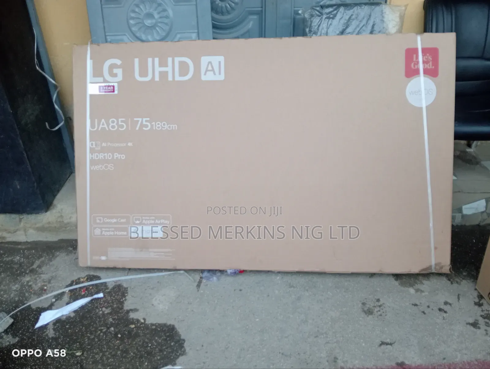 Lg Uhd Television 75" Model 75ua85006la