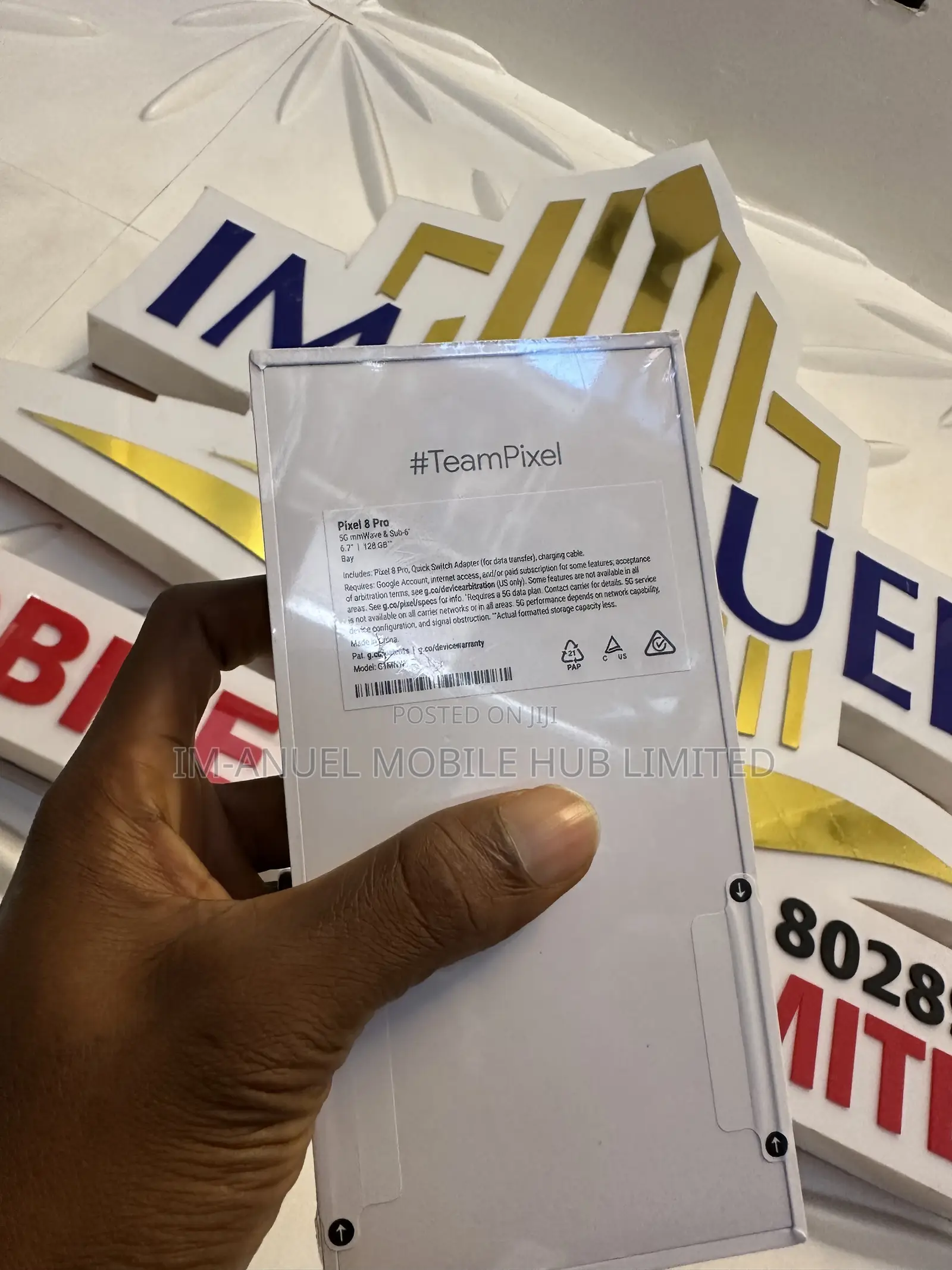 New Google Pixel 8 Pro 128 GB Blue