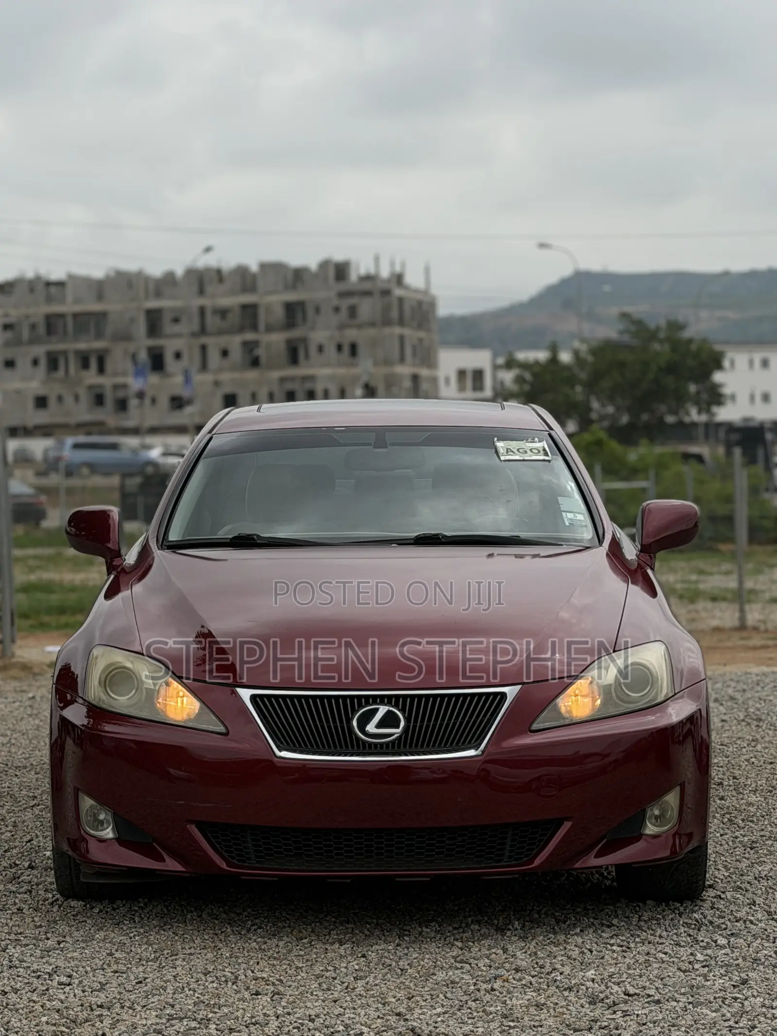 Lexus IS 250 AWD 2007 Maroon