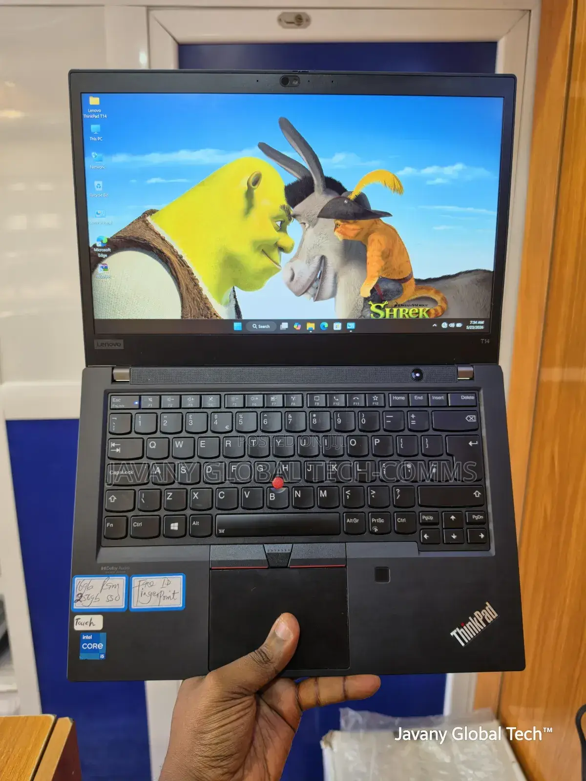 Laptop Lenovo ThinkPad T14 G2 16GB Intel Core i5 SSD 256GB