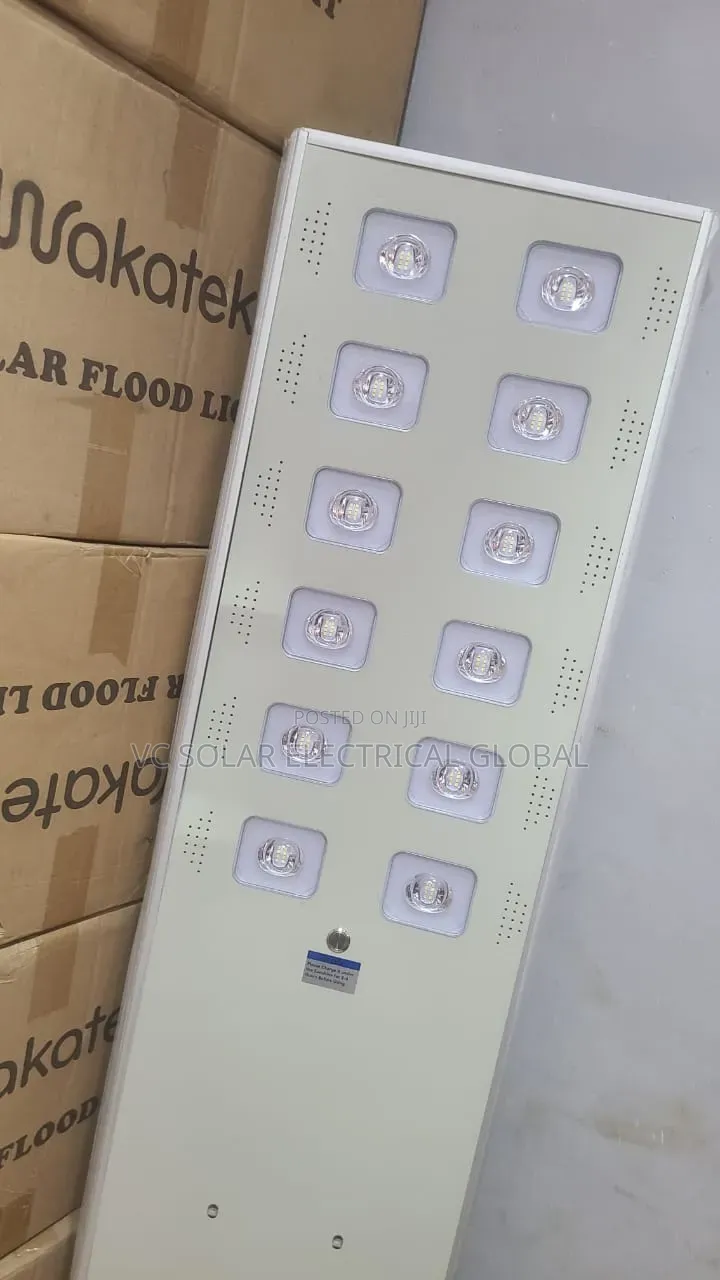 Wakatek All-in-One Solar Street Light – 100w