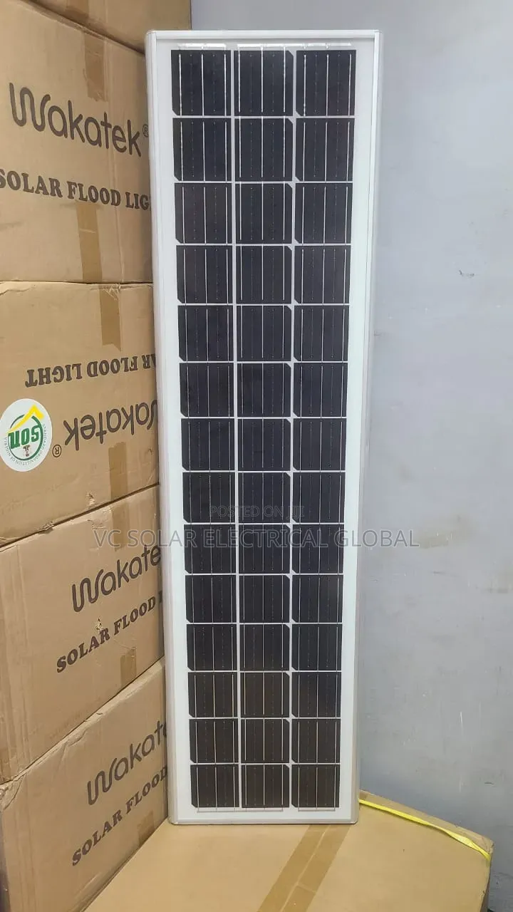 Wakatek All-in-One Solar Street Light – 100w