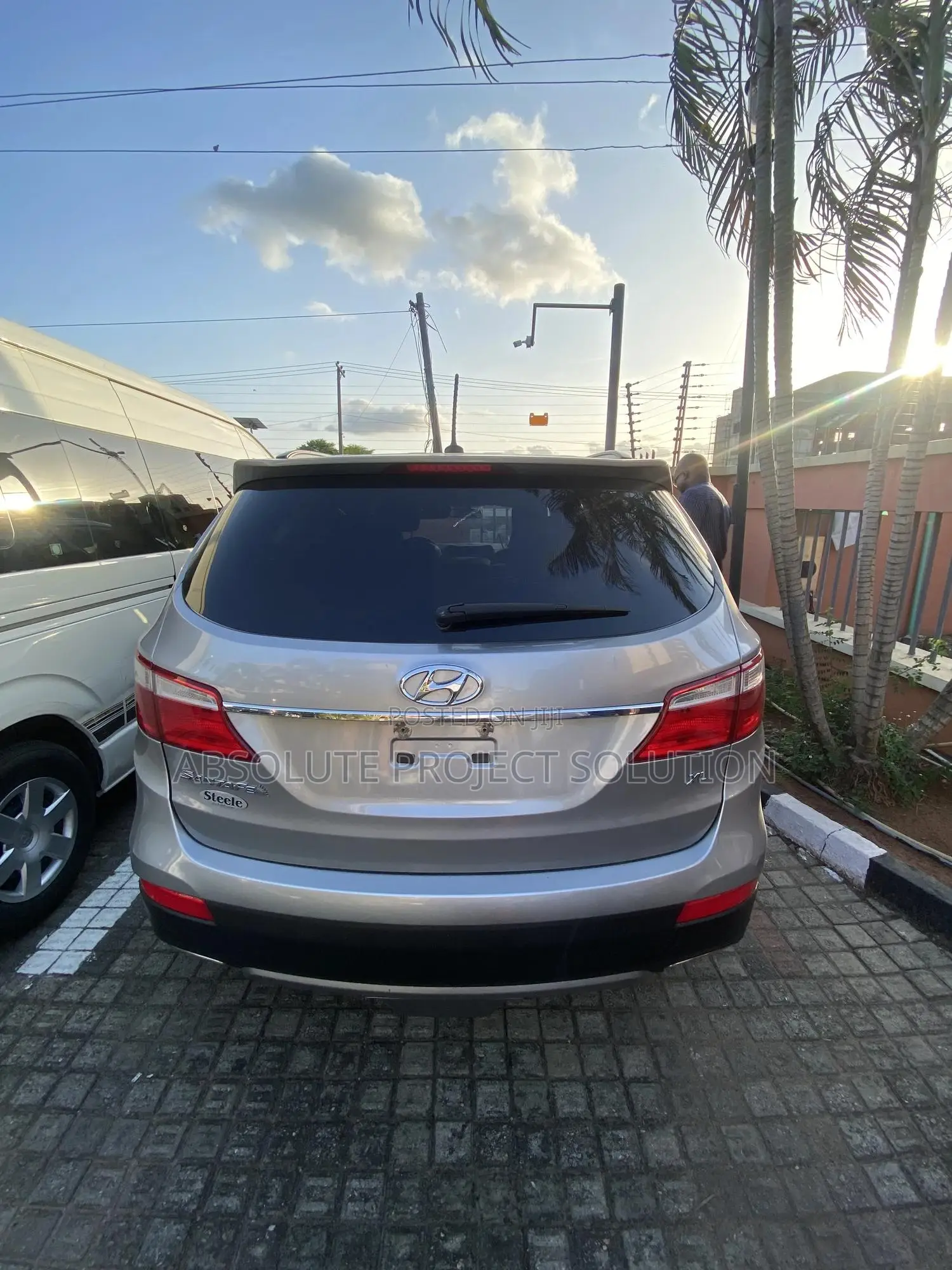 Hyundai Santa Fe GLS 4dr SUV AWD (3.3L 6cyl 6A) 2015 Silver