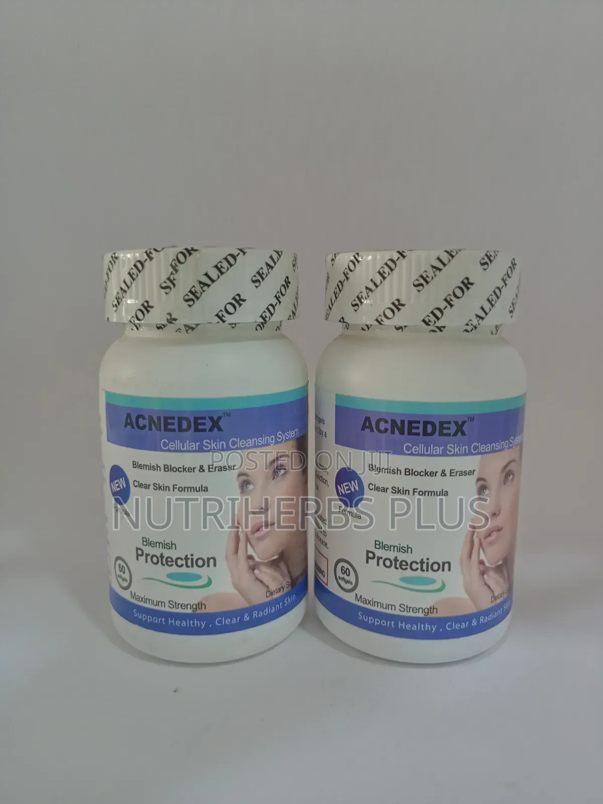Acnedex Softgel Capsules: Support Healthy, Clear Radiant Skin(For 2)