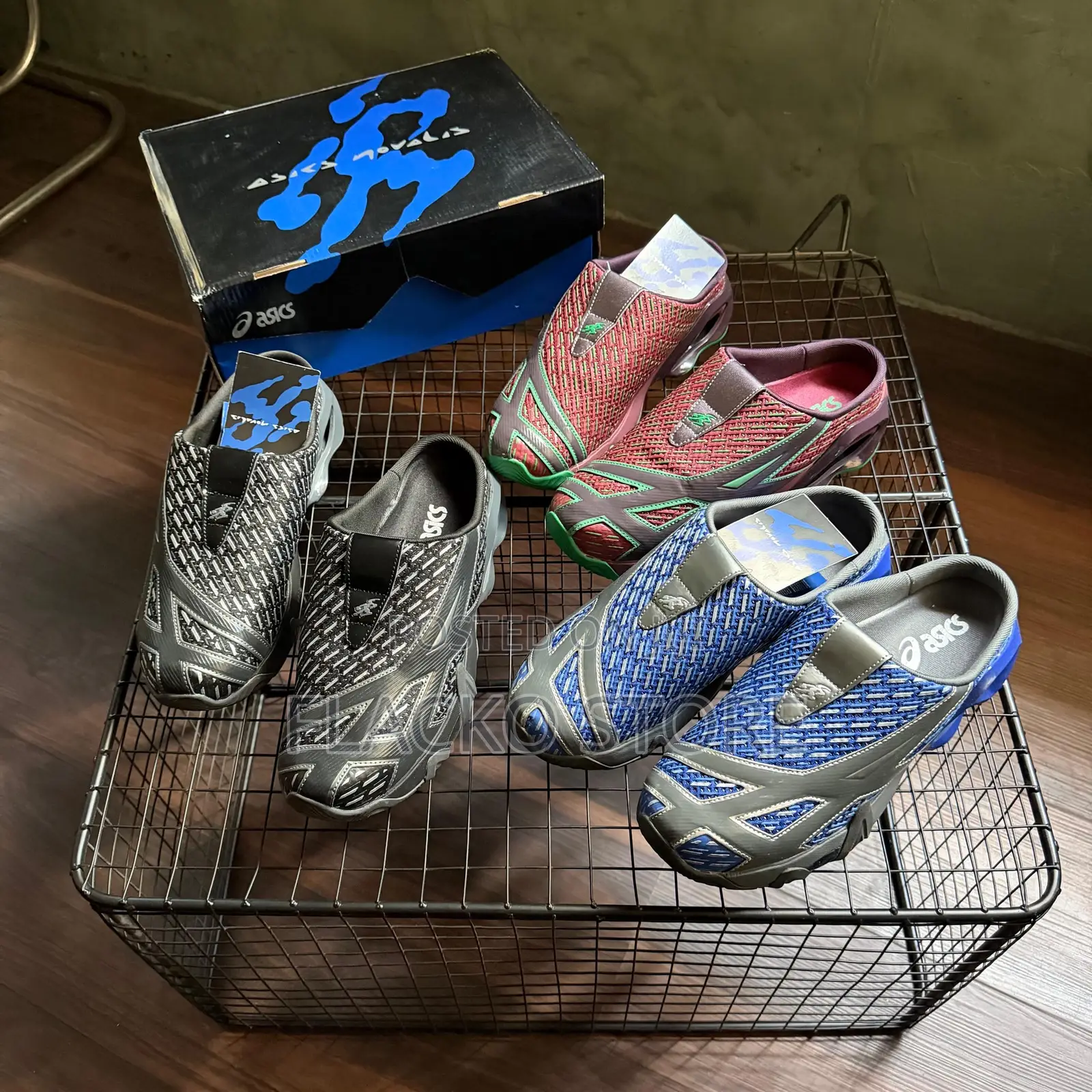 Original Kiko Kostadinov X Asics Novalis Gel Styrax Mules