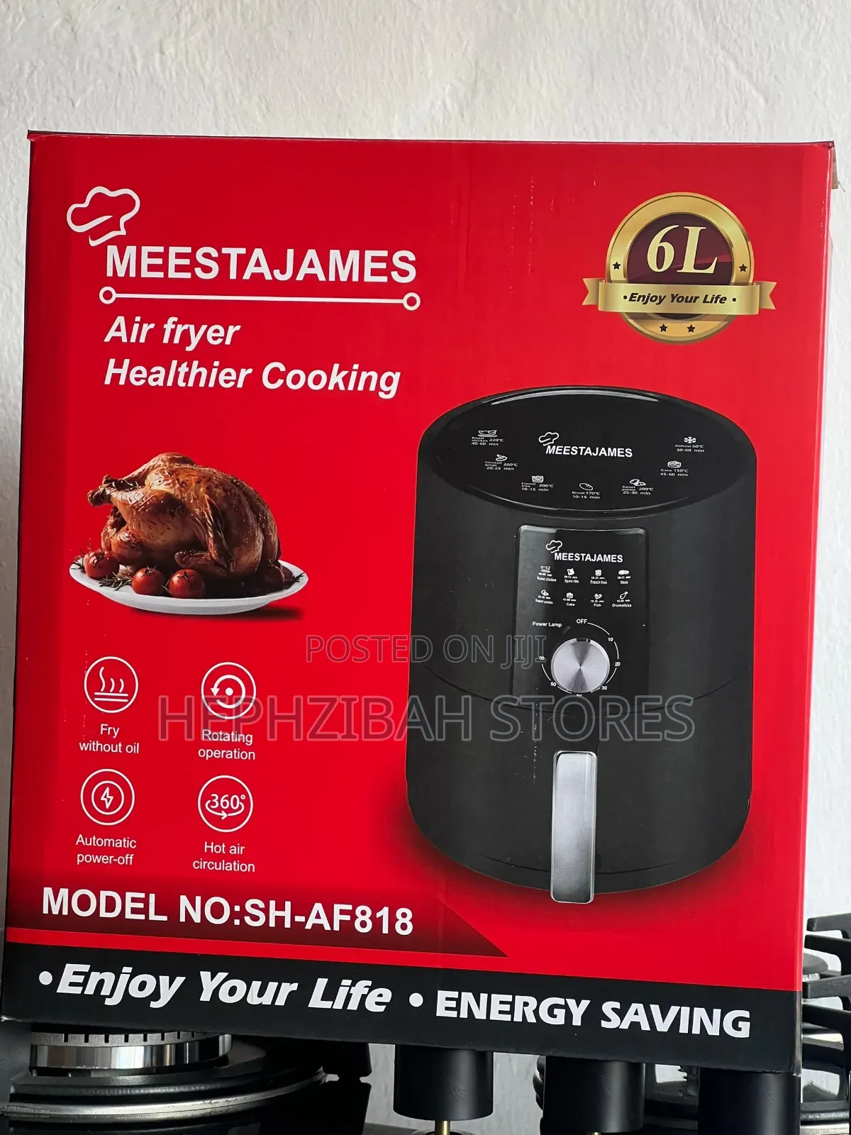Meestajames 6l Air Fryer
