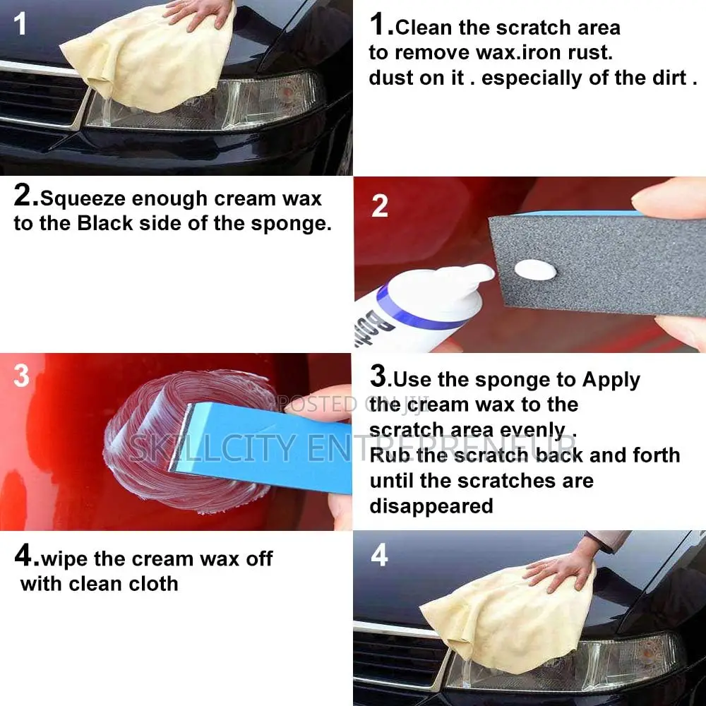 Car Scratch Clear Kit