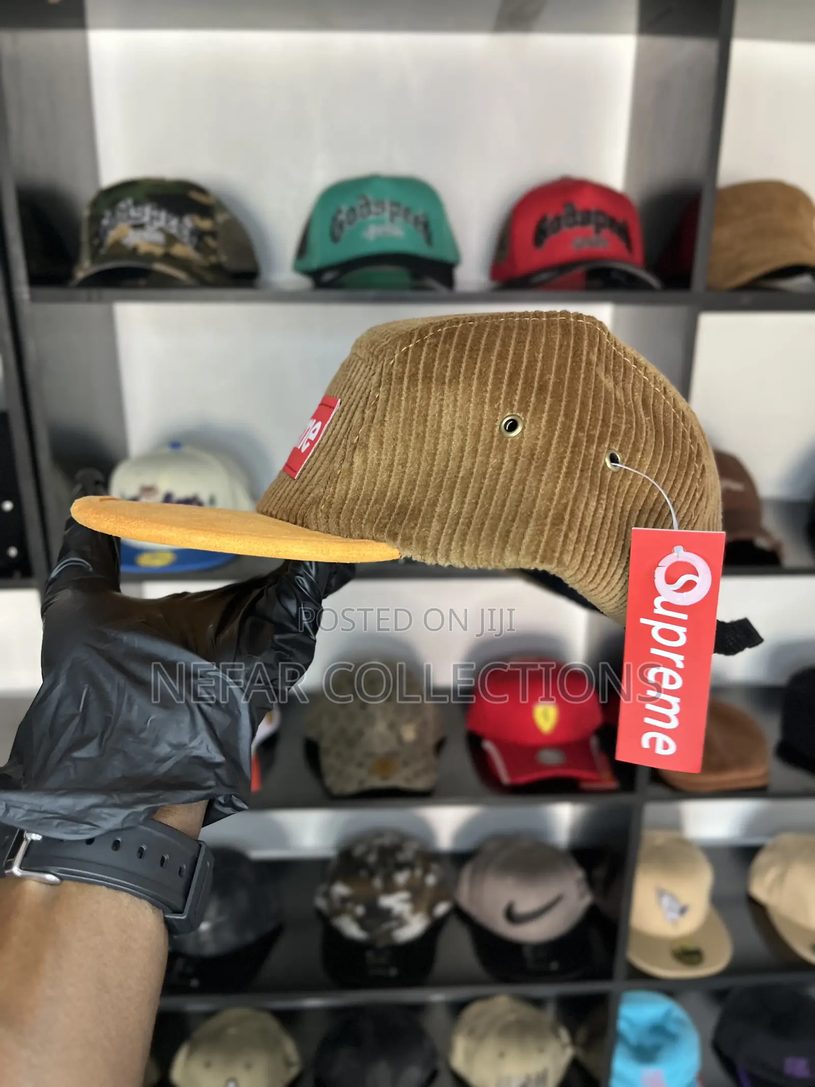 Flat Brim Face Cap