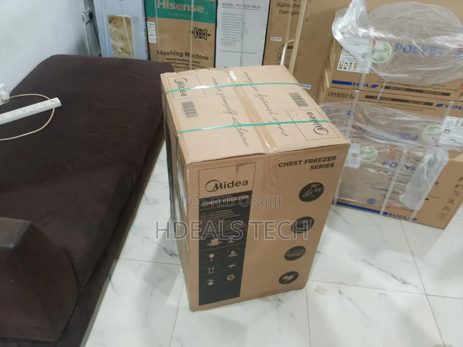 Midea 143l Inverter Freezer With Fast Cooling