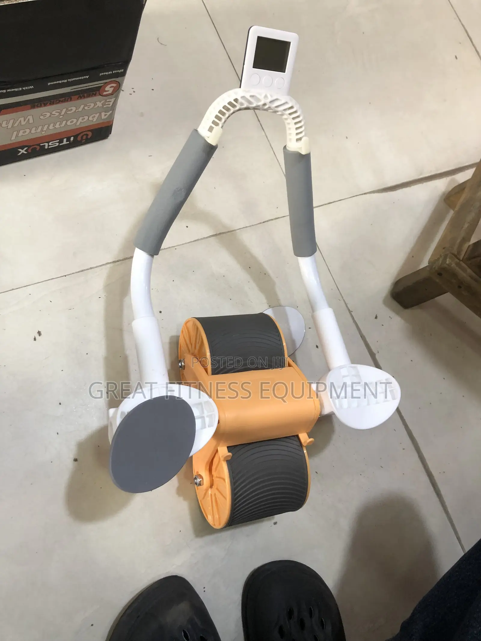 Elbow Support Rebound Ab Roller