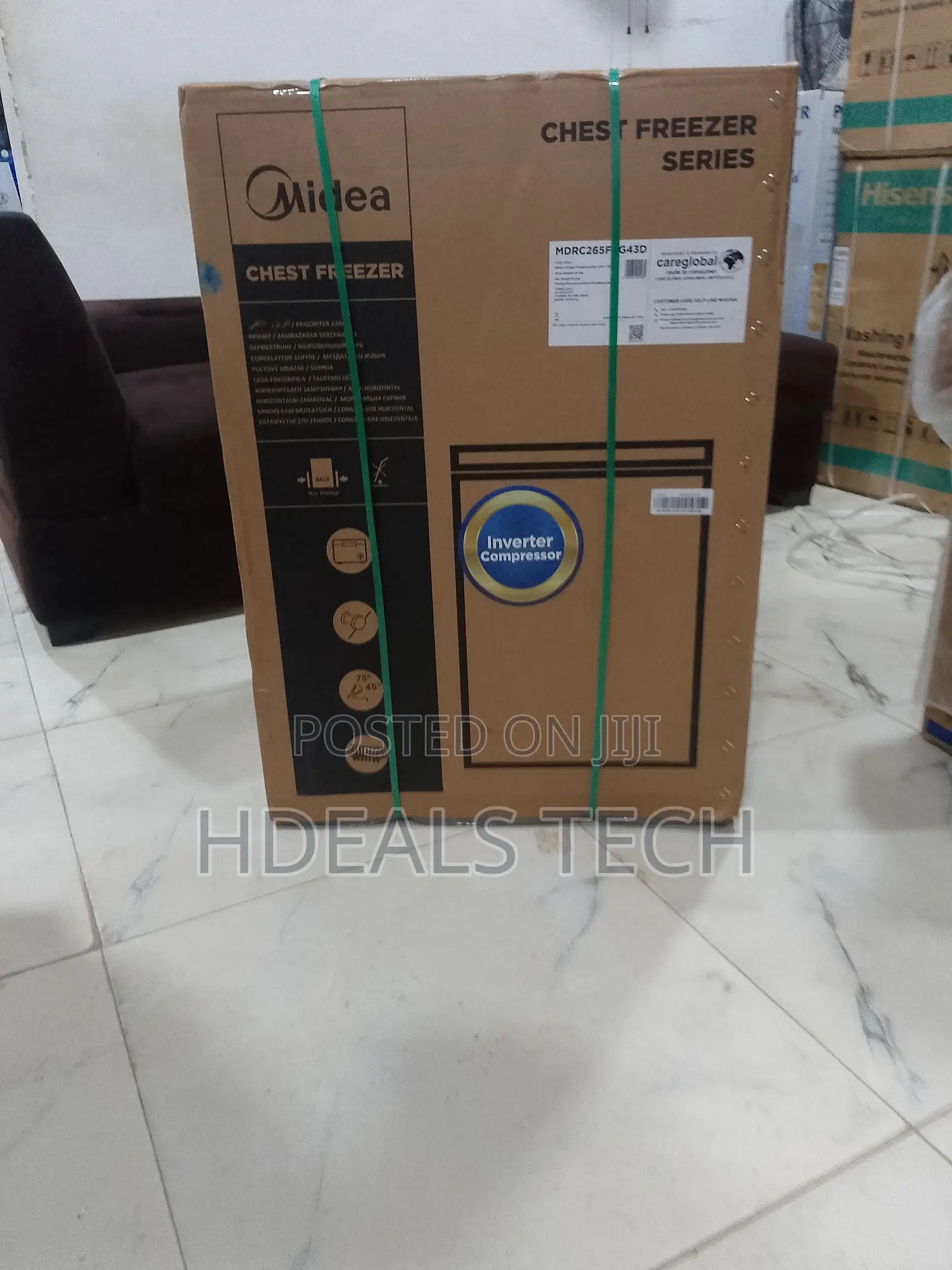 Buy Brand New Midea 143l Deep Freezer With Low Noise Operation